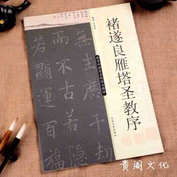 褚遂良雁塔圣教序 教育部推荐名帖技法精讲 毛笔书法字帖碑帖初学入门技法教程正品 pdf epub mobi 电子书 下载