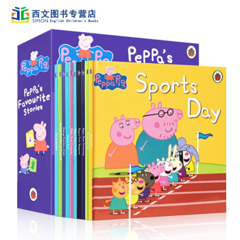 英文原版绘书Peppa Pig Favourite Stories 粉红猪小妹佩奇全套10 pdf epub mobi 电子书 下载
