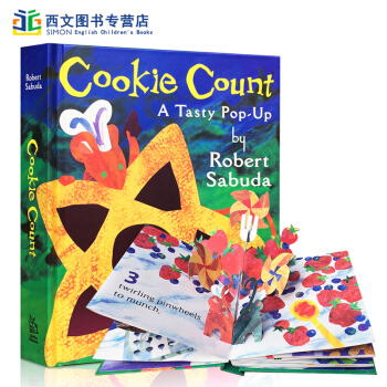 英文原版进口图书 COOKIE COUNT数甜点 儿童立体折叠书 2-3-5-6岁宝宝互动 pdf epub mobi 电子书 下载