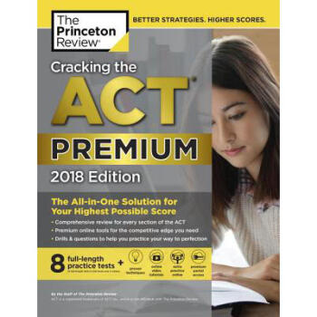 Cracking the ACT Premium Edition with 8 Pr... pdf epub mobi 电子书 下载