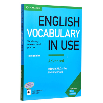 【中商原版】劍橋高級英語詞匯 英式英語 英文原版English Vocabulary in Use