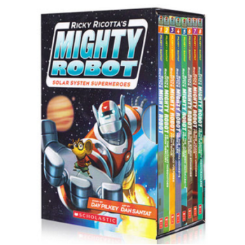 英文原版 威猛機器人 Mighty Robot 8冊兒童初級章節書 自信培養 pdf epub mobi 電子書 下載