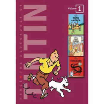 丁丁曆險記閤集1 英文原版 The Adventures of Tintin Vol.1