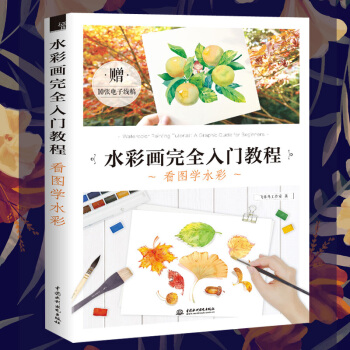 正版 水彩畫完全入門教程 看圖學水彩 水彩教程書 零基礎學畫畫 水彩入門 pdf epub mobi 下载