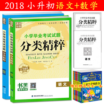 通城學典小學畢業考試試題分類精粹語文+數學2本套 小升初模擬捲通用版真題詳解資料小學畢業升 pdf epub mobi 下载