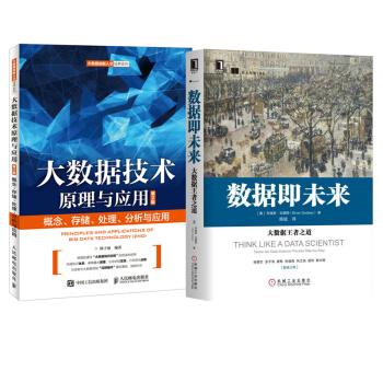 包邮 数据即未来：大数据王者之道+大数据技术原理与应用 大数据技术书籍 数据科学 pdf epub mobi 电子书 下载