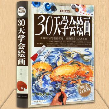 30天學會繪畫 精裝彩圖 新手學畫畫繪畫教程 教你學繪畫素描速寫構圖建築風景鉛筆油畫水粉 pdf epub mobi 電子書 下載