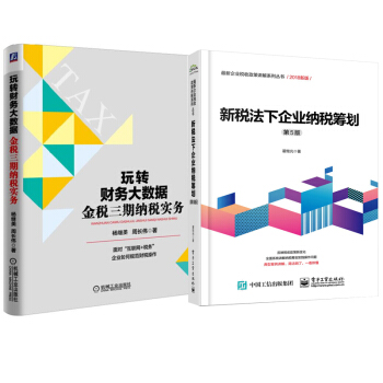 新税法下企业纳税筹划 5版+玩转财务大数据