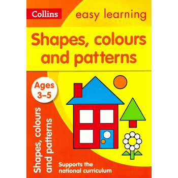 【中商原版】柯林斯易学儿童学前阶段 3-5岁 英文原版 形状，颜色和图案 Shapes, Colou pdf epub mobi 电子书 下载