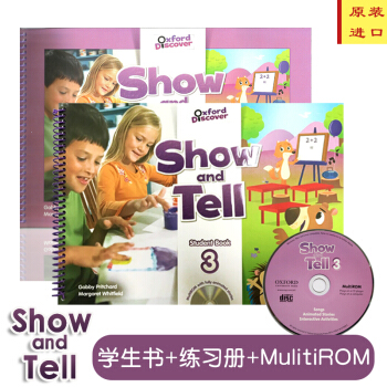 牛津幼少兒英語show and tell 學生套裝原版進口教材 3級彆 學生書+ 練習冊+光盤 pdf epub mobi 下载