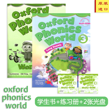 牛津OPW 自然拼讀教材oxford Phonics World學生用書 3級彆 學生書+練習冊 pdf epub mobi 下载