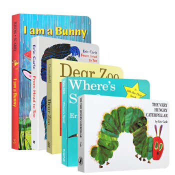 英文原版绘 Dear Zoo/From Head to Toe/I am a bunny/ pdf epub mobi 电子书 下载