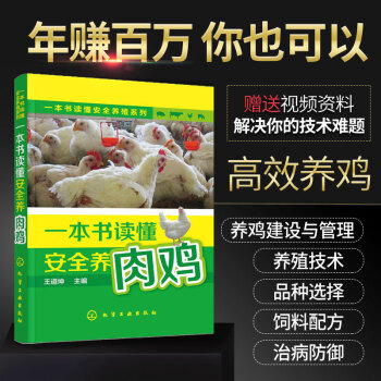 现货 一本书读懂安全养肉鸡 养鸡技术书 养殖书籍大全 家禽 鸡病快速诊断与治疗技术 养鸡技