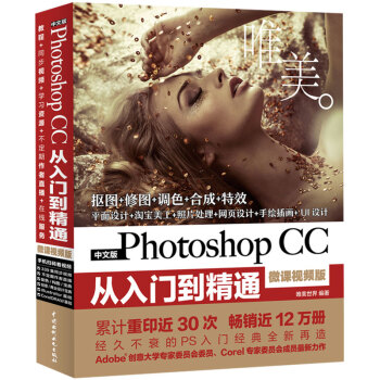Photoshop CC从入门到精通全彩高清视频版ps cc教程书籍 pdf epub mobi 下载