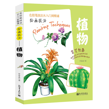 正版 拿笔就画色铅笔技法从入门到精通 绘画技法多样植物彩铅画入门教程书彩铅入门手绘插画