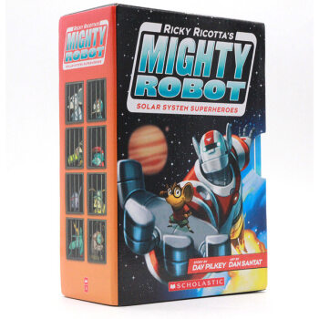 英文原版進口繪本威猛機器人 Mighty Robot 自信心培養8冊全套 兒童初級章節書 pdf epub mobi 電子書 下載