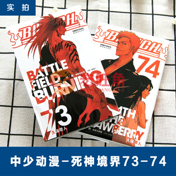 BLEACH死神境界 73-74冊 漫畫 套裝2冊 久保帶人 死神漫畫 日本引進 卡通動漫畫書