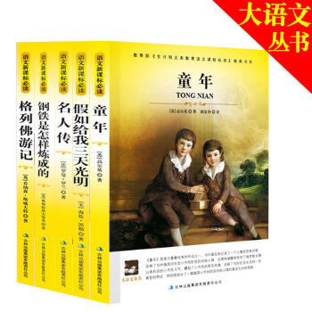 大语文丛书 童年/格列佛游记/名人传/假如给我三天光明/钢铁是怎样炼成的 套装 pdf epub mobi 下载