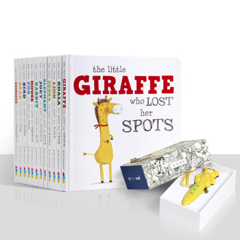 小動物丟瞭什麼英文原版繪本幼兒童寶寶早教英語啓濛親子閱讀紙闆書支持點讀 全套書12本+蓋世點讀筆 pdf epub mobi 下载