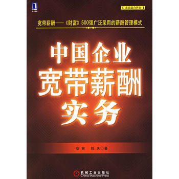 《中国企业宽带薪酬实务》 安林,陈庆， 机械工业出版社 pdf epub mobi 下载