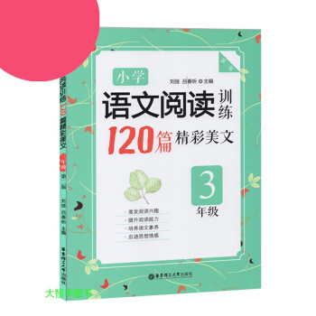 小学语文阅读训练120篇精彩美文 三年级/3年级 华东理工大学出版社 第二版 小学语文现代 pdf epub mobi 下载