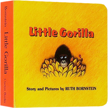 英文原版繪本 小猩猩 Little Gorilla 紙闆書 汪培珽 常青藤爸爸書單推薦