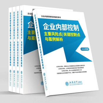 2018新版企业内部控制基本规范及配套指引案例讲解 企业内部控制主要风险点 主要风险点、关键控制点与案例解析 pdf epub mobi 下载