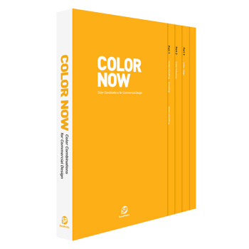 善本官方 现货包邮 今日色彩COLOR NOW配色设计图书 多张可拆卸CMYK RGB 比色卡 英文