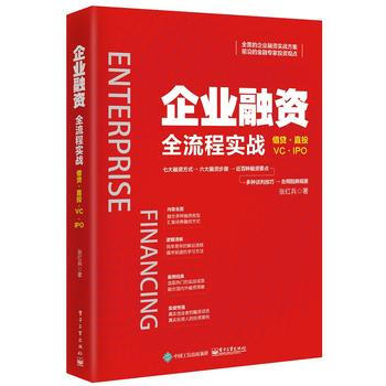 企業融資全流程實戰 湖北新華書店 pdf epub mobi 下载
