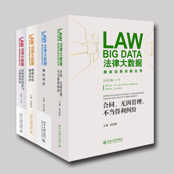 正版4本套裝 法律大數據案由法條關聯叢書 物權糾紛+婚姻傢庭繼承糾紛+侵權責任糾紛與人格權糾紛+閤同 pdf epub mobi 下载