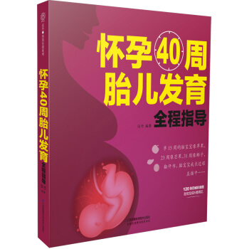 怀孕40周胎儿发育全程指导 孕产/胎教 书籍