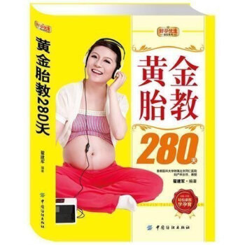 正版好孕优生钻石系列：黄金胎教280天 彩图 轻松读图学孕育 准妈妈读 孕产育儿 翟建军编 pdf epub mobi 电子书 下载
