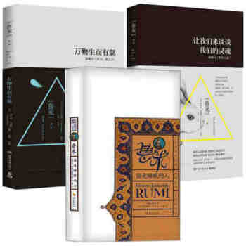 魯米靈性詩集全3冊 偷走睡眠的人+萬物生而有翼+讓我們來談談我們的靈魂