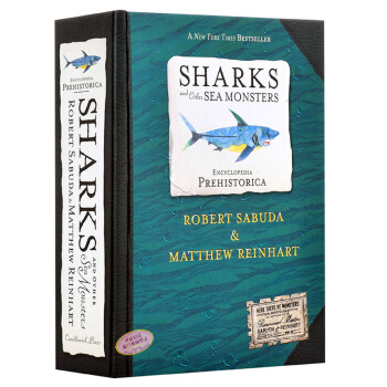 【中商原版】立体史前百科 英文原版 Sharks and Other Sea Monsters pdf epub mobi 电子书 下载