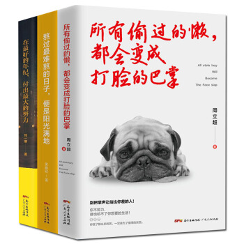 【三册套装】所有偷过的懒都会变成打脸的巴掌+熬过最难熬的日子，便是阳光满地 青春正能量励志书籍 三册套装 pdf epub mobi 下载
