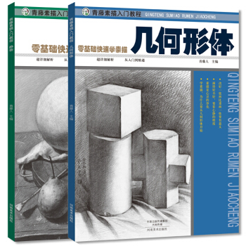 s2素描教程零基础入门套装2册正版快速学素描画册 几何形体素描书静物从入门到精通 速写绘画素描教材书 pdf epub mobi 下载