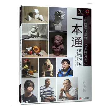 一本通素描照片 我有我有我一套係列叢書 實戰臨摹練習範畫對照藝考美術書籍 pdf epub mobi 下载