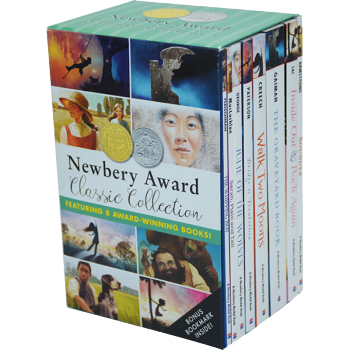 Newbery 紐伯瑞獲奬小說8本盒裝 Graveyard 英文原版青少年兒童文學