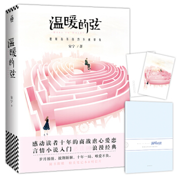 赠书签+笔记本温暖的弦安宁小说电视剧原著小说青春文学校园都市爱情纯爱励志剧水北天南张翰张钧甯主演 pdf epub mobi 电子书 下载