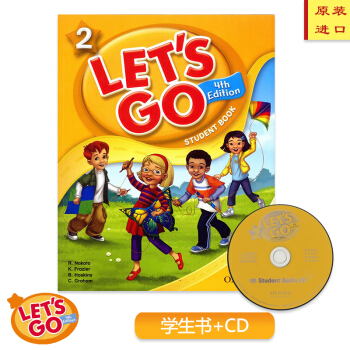 牛津oxford少兒英語lets go最新版Let's Go第四版學生書 原版進口教材 2級彆 學生書
