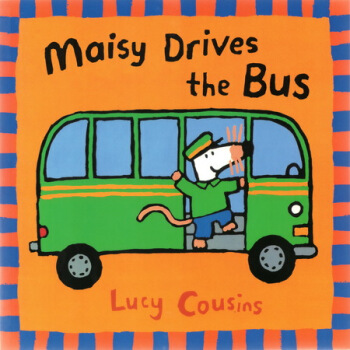 英文原版绘本 Maisy Drives the Bus 小鼠波波 幼儿启蒙认知