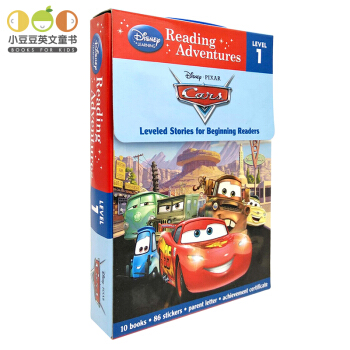 英文原版Reading Adventures Cars level 1 迪士尼係列套裝 [4-8歲] pdf epub mobi 下载