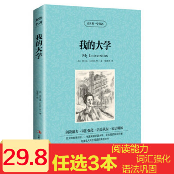 我的大学 高尔基三部曲之一 英汉对照版 中英双语 我的大学 读名著学英语 pdf epub mobi 下载