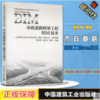 市政道路桥梁工程BIM技术 中国市政设计行业BIM技术丛书 张吕伟 蒋力俭 周琳 编