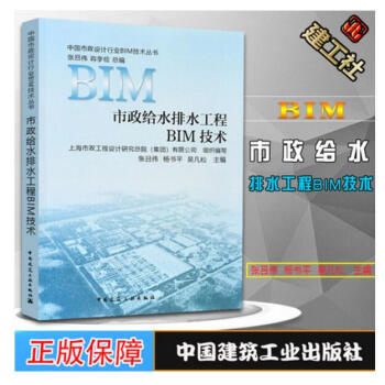市政给水排水工程BIM技术 中国市政设计行业BIM技术丛书 张吕伟 杨书平 吴凡松编
