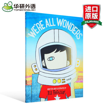 原版我们都是奇迹 英文原版 儿童英语绘本 We are All Wonders 奇迹男孩