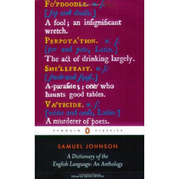 【中商原版】大英辞典 英文原版 A Dictionary of the English Langua pdf epub mobi 电子书 下载