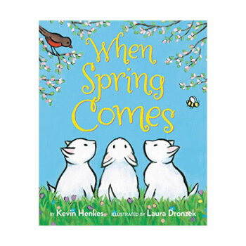 【中商原版】当春天来临 纸板书 英文原版 When Spring Comes 凯迪克大奖桂冠作家作品