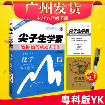 2018尖子生学案九年化学下册粤科版YK(含教材习题答案)广东科技版初中化学9年下学期 图片色 pdf epub mobi 电子书 下载