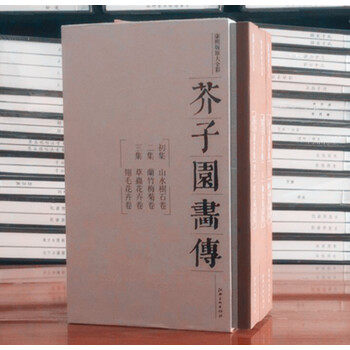 现货 芥子园画传 芥子园画谱 康熙版原大全彩芥子园画传彩色 江西美术 山水树石卷 拦住枚举卷草虫花鸟 pdf epub mobi 电子书 下载